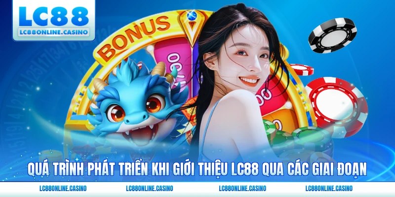 Quá trình phát triển khi giới thiệu LC88 qua các giai đoạn
